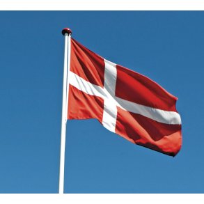 Dannebrog til 6 m flagstang - 133 x 175 cm